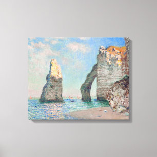 Claude Monet - Klippen bei Etretat Leinwanddruck