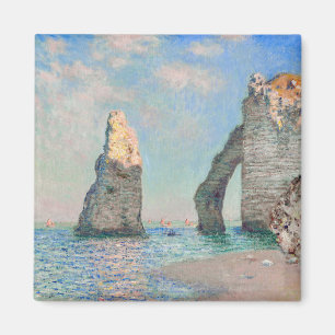 Claude Monet - Klippen bei Etretat Magnet