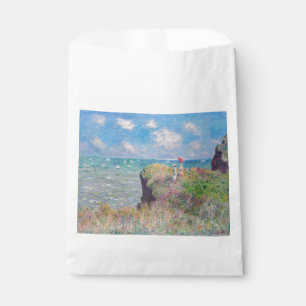 Claude Monet - Klippenweg in Pourville Geschenktütchen