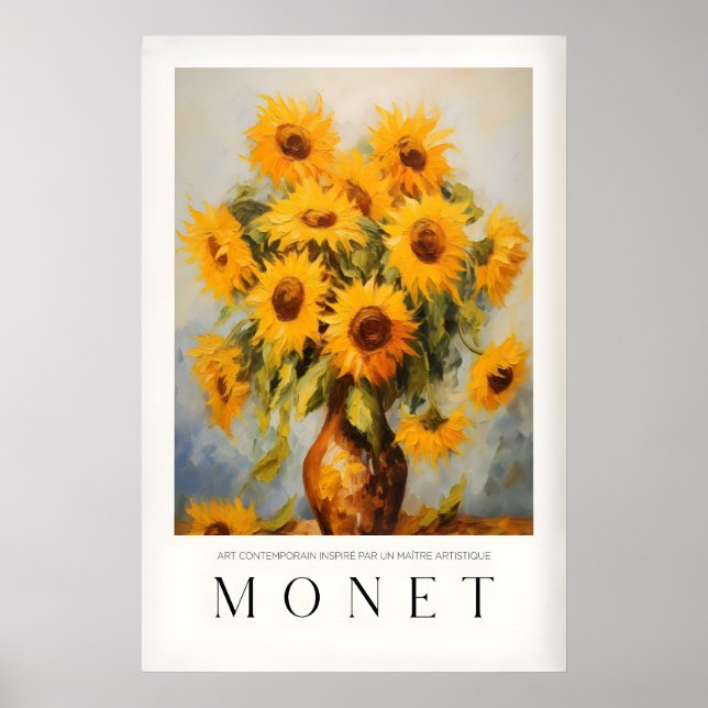 Claude Monet Kunst Druck Poster (Vorne)
