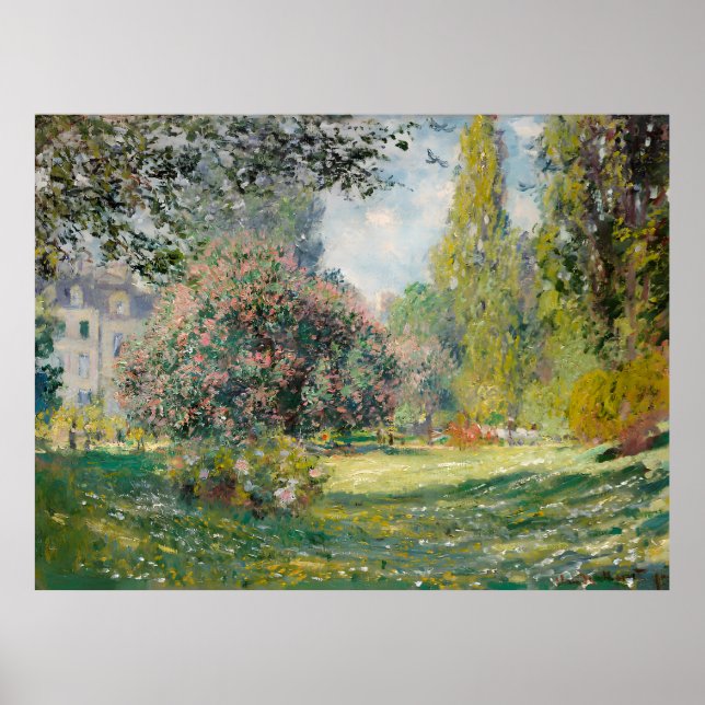 Claude Monet Kunst Poster (Vorne)