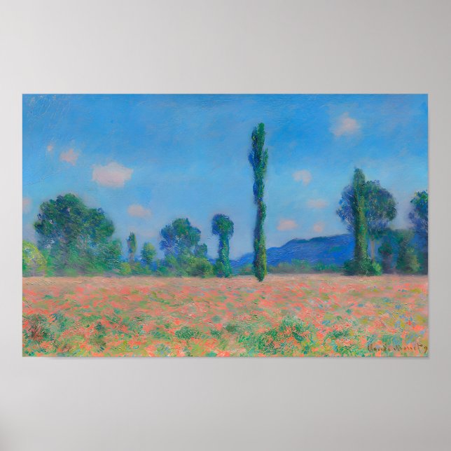 Claude Monet Kunst Poster (Vorne)