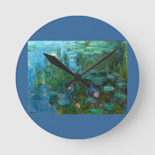 Claude Monet-Künstler-Maler-Schicksals-Geschenke Runde Wanduhr