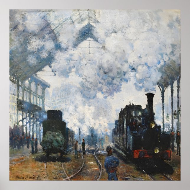 Claude Monet Kunstmalerei Poster (Vorne)