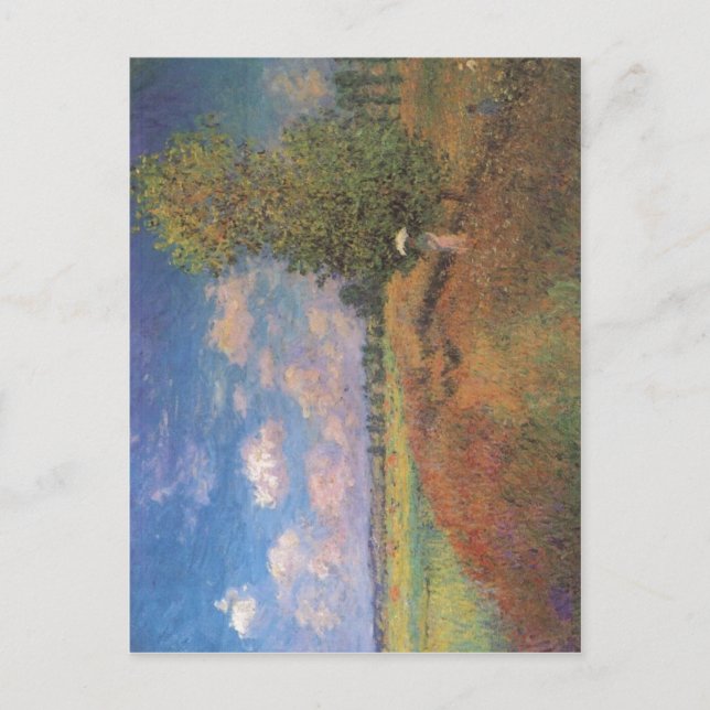 Claude Monet L'?t? Champ de coquelicots (Klatschm) Postkarte (Vorderseite)