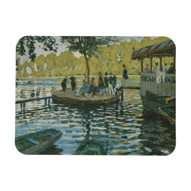 Claude Monet | La Grenouillere Magnet (Horizontal)