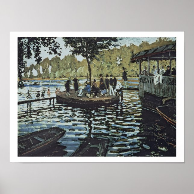 Claude Monet | La Grenouillere Poster (Vorne)