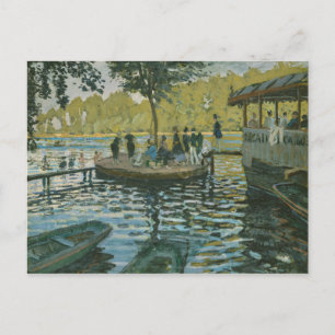 Claude Monet   La Grenouillere Postkarte