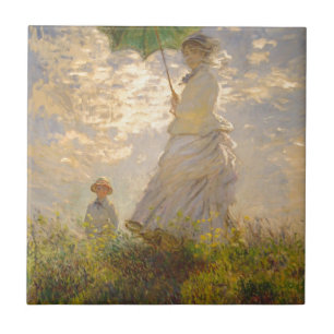 Claude Monet // La Promenade // Umbrella Fliese