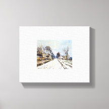 Claude Monet La route de Versailles à Louvecienne