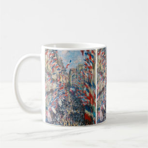 Claude Monet - La Rue Montorgueil - Paris Kaffeetasse