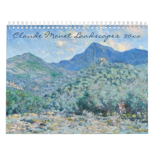 Claude Monet Landscapes Kalender (Titelbild)