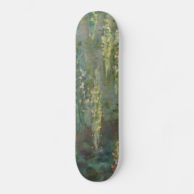Claude Monet - Le Bassin des Nympheas Skateboard (Vorderseite)