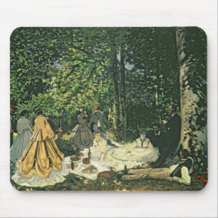 Claude Monet   Le Dejeuner sur l'Herbe, 1865-1866 Mousepad