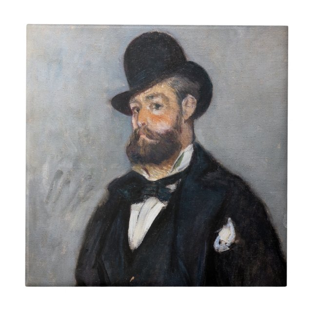 Claude Monet - Leon Monet Fliese (Vorderseite)