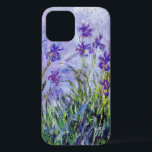 Claude Monet Lilac Irische Vintag Floral Blue Case-Mate iPhone Hülle<br><div class="desc">Dieses Gemälde mit dem Titel "Lilac Irises" wurde zwischen 1914 und 1917 von Claude Oscar Monet (1840-1926),  französischer Impressionist,  erstellt.
   Es ist unsere Fine Art Serie Nr. 131.</div>