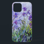 Claude Monet Lilac Irische Vintag Floral Blue Case-Mate iPhone Hülle<br><div class="desc">Dieses Gemälde mit dem Titel "Lilac Irises" wurde zwischen 1914 und 1917 von Claude Oscar Monet (1840-1926),  französischer Impressionist,  erstellt.
   Es ist unsere Fine Art Serie Nr. 131.</div>
