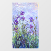 Claude Monet - Lilac Irises / Iris Mauves