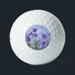 Claude Monet - Lilac Irises / Iris Mauves Golfball<br><div class="desc">Lilac Irises / Iris Mauves - Claude Monet,  1914-1917</div>