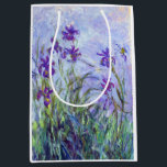 Claude Monet - Lilac Irises / Iris Mauves Mittlere Geschenktüte<br><div class="desc">Lilac Irises / Iris Mauves - Claude Monet,  1914-1917</div>