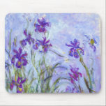 Claude Monet - Lilac Irises / Iris Mauves Mousepad<br><div class="desc">Lilac Irises / Iris Mauves - Claude Monet,  1914-1917</div>