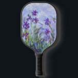 Claude Monet - Lilac Irises / Iris Mauves Pickleball Schläger<br><div class="desc">Lilac Irises / Iris Mauves - Claude Monet,  1914-1917</div>