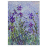 Claude Monet - Lilac Irises / Iris Mauves Schneidebrett<br><div class="desc">Lilac Irises / Iris Mauves - Claude Monet,  1914-1917</div>