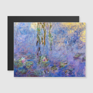 Claude Monet - Magnetkarte für Wasserliesen