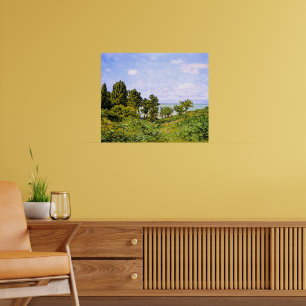 Claude Monet Malerei am Meer, Poster