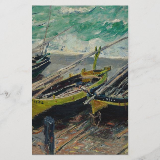 Claude Monet Malerei Öl Leinwand Künstlerische Nat Briefpapier (Vorderseite)