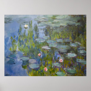 Claude Monet-Malerei Poster