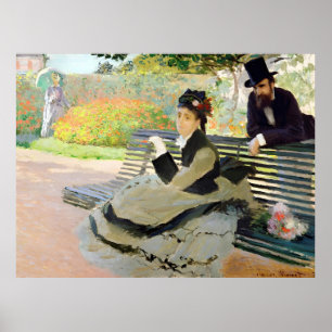 Claude Monet Malerei Poster