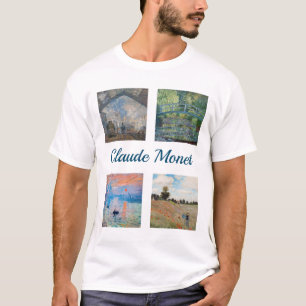 Claude Monet Masterpiece Patchwork T-Shirt