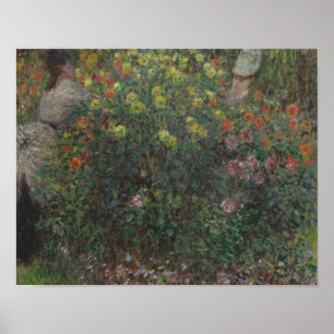 Claude Monet - Meine Damen in Blume Poster