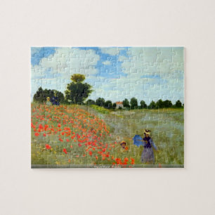 Claude Monet - Mohnblumen Puzzle