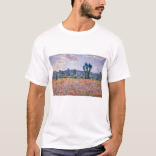 Claude Monet - Mohnfeld 1890 (Giverny) T-Shirt
