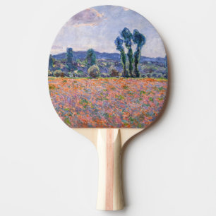 Claude Monet - Mohnfeld 1890 (Giverny) Tischtennis Schläger