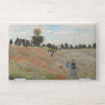 Claude Monet - Mohnfeld HP Laptop-Aufkleber<br><div class="desc">Mohnfeld / Wilde Poppies,  bei Argentinien / Les Coquelicots - Claude Monet im Jahre 1873</div>