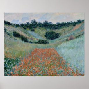 Claude Monet ~ Mohnfeld Poster