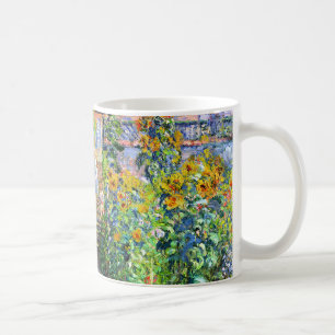 Claude Monet: Monets Garten in Vétheuil Kaffeetasse