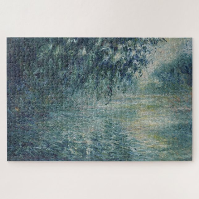 Claude Monet Morgen an der Seine Puzzle (Horizontal)