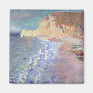 Claude Monet Morning at Etretat Magnet