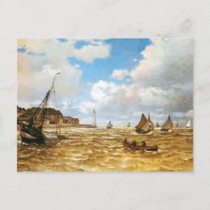 Claude Monet Mouth von Seine Postkarte