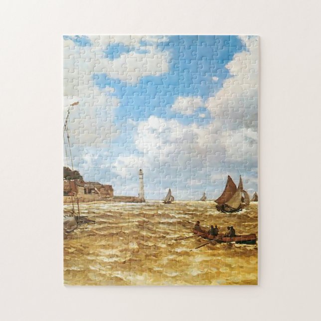 Claude Monet-Mund der Seines Puzzle (Vertikal)