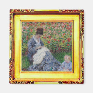 Claude Monet, Mutter und Kind Magnet