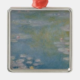 Claude Monet Nympheas bei Giverny, 1908 Ornament Aus Metall