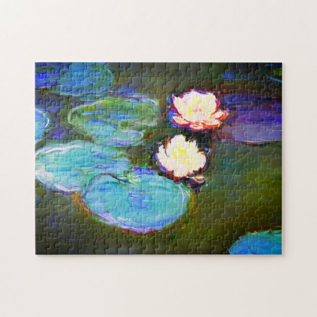 Claude Monet Nympheas Water Lilies Puzzle (Horizontal)