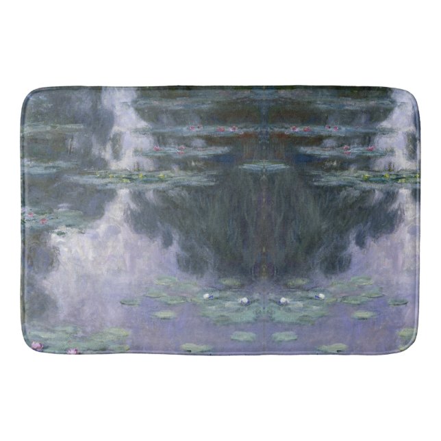 Claude Monet – Nymphéas – Water Lilies – Seerosen Badematte (Vorderseite)
