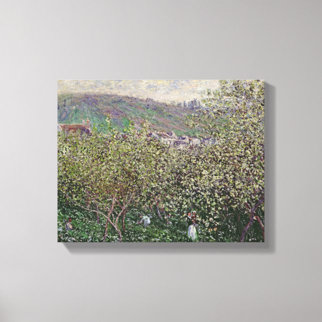 Claude Monet | Obstpflücker, 1879 Leinwanddruck (Vorderseite)