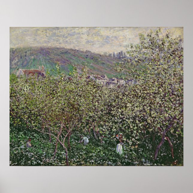 Claude Monet | Obstpflücker, 1879 Poster (Vorne)